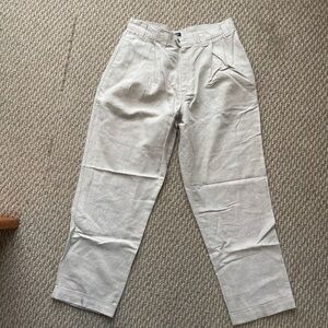 Dockers Men's Light Tan Chinos linenblend size 34x30